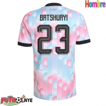 Camiseta Bélgica Michy Batshuayi #23 Visitante Equipación Mundial 2026 manga corta